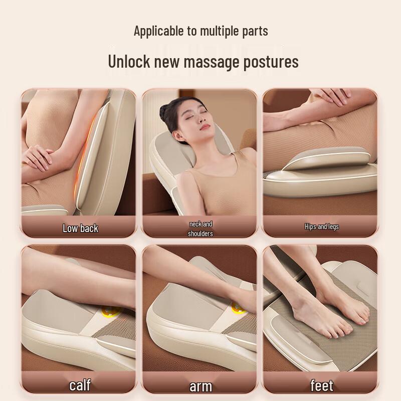 AUX Neck & Back Full Body Massage Cushion