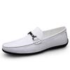 Fashion Fashion Mens Genuine Leather Shoes New Arrival Casual Shoes Business Men Slip-on Shoes All-Match Loafers Handmade Driving Flats