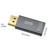 Aluminum USB C  Adapter Converter Aluminum Construction Supports 8K 60Hz Stable Transmission