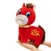 2026 Year of The Horses Plush, Funny Smiling/Crying Plushie Figurine, for Holiday Zodiac Gift Home Office Car Decors
