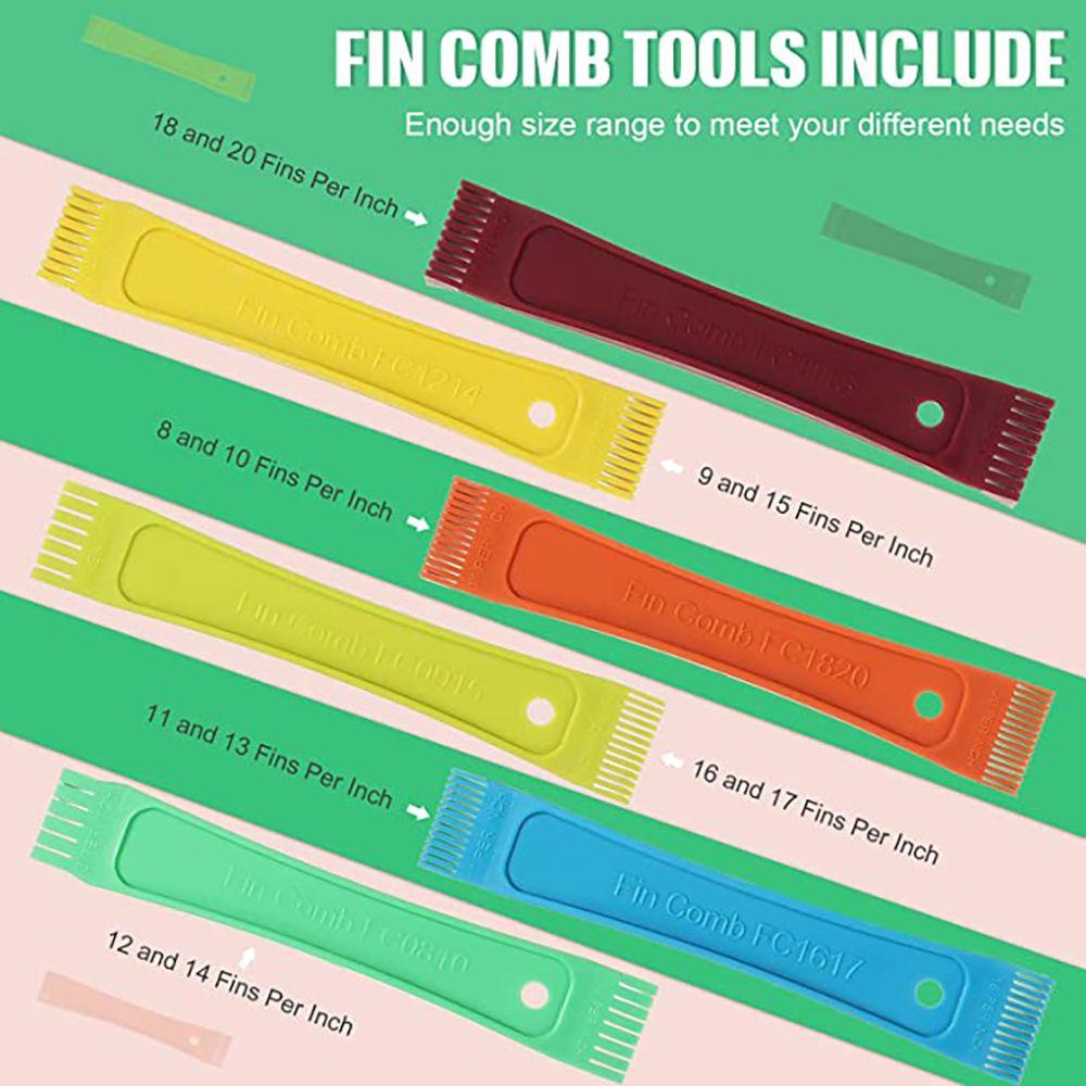 Radiator Coil For Air Conditioner Cleaning Tool Repair Supplies Fin Comb Air Conditioning Tools