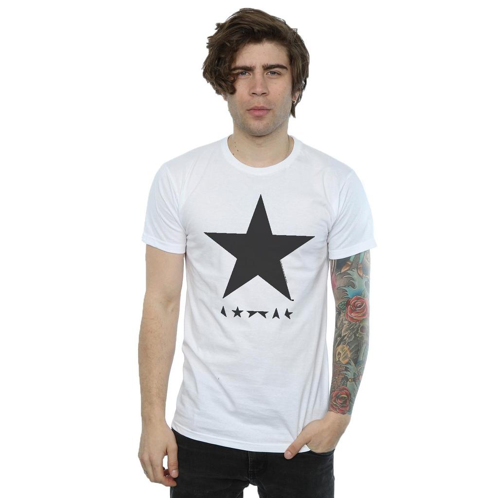 David Bowie Mens Star Logo T-Shirt