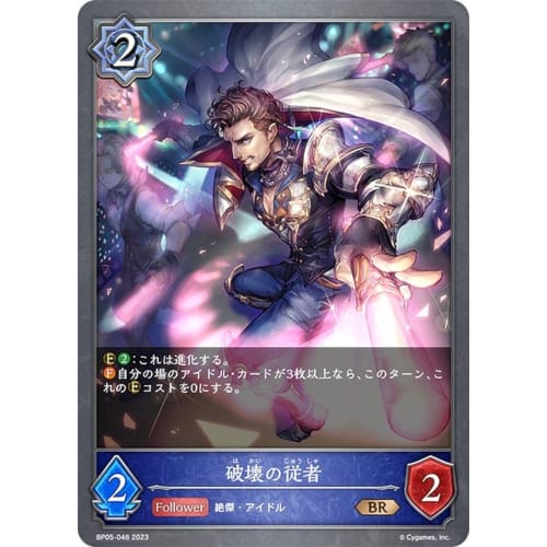 Shadowverse Evolve BP05-048 Servant of Destruction (BR Bronze Rare) 5th Edition Eternal Master