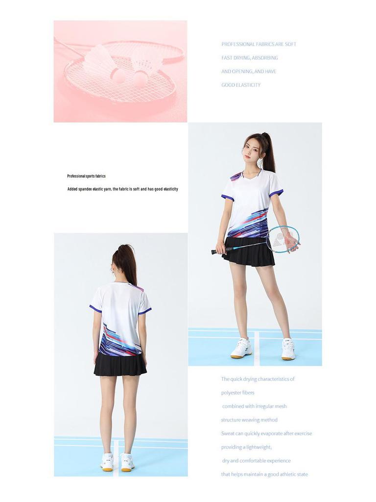 Men's & Women's Quick-Dry Breathable Badminton & Tennis Sportswear Set