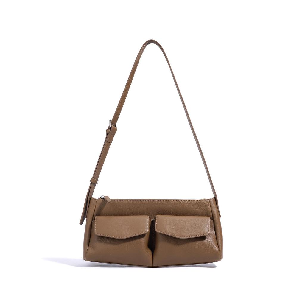 2025 High-End Genuine Leather Shoulder Bag - Fashionable, Versatile Crossbody for Casual or Commuting