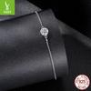 D Color Bright Classic Moissanite Bracelet Women'S Elegant Luxury S925 Sterling Silver Bracelet Jewelry