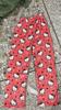 Halloween Cartoon Flannel Pajama Pants Women Winter Fleece Lounge Pants Sleep Trousers with Pockets
