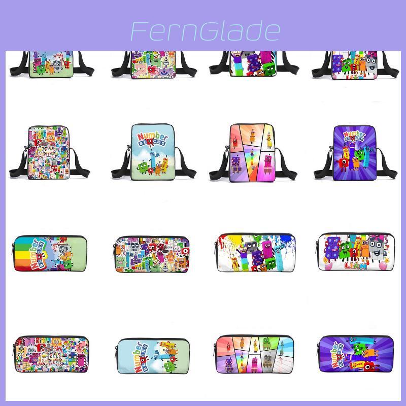 Numberblocks Cartoon Backpack With Digital Building Blocks Durable Waterproof And Breathable