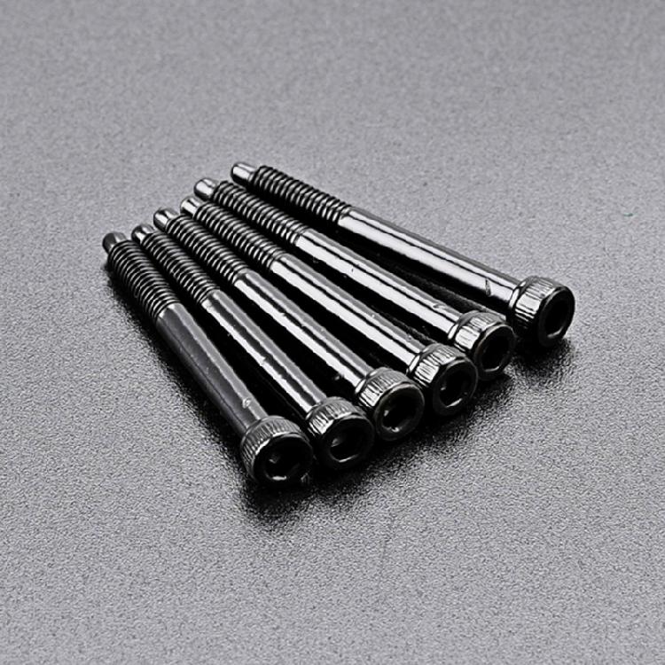 6 Pcs Guitar Tremolo Bridge Saddle String Lock Screw Hardware Easy to Install