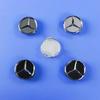 4ks 60mm Krytka náboje kola auta Znak odznak pro Mercedes Benz C180 E300 GLC W163 W166 W167 W204 W205 W212 W213 X253 W117 W176 W164
