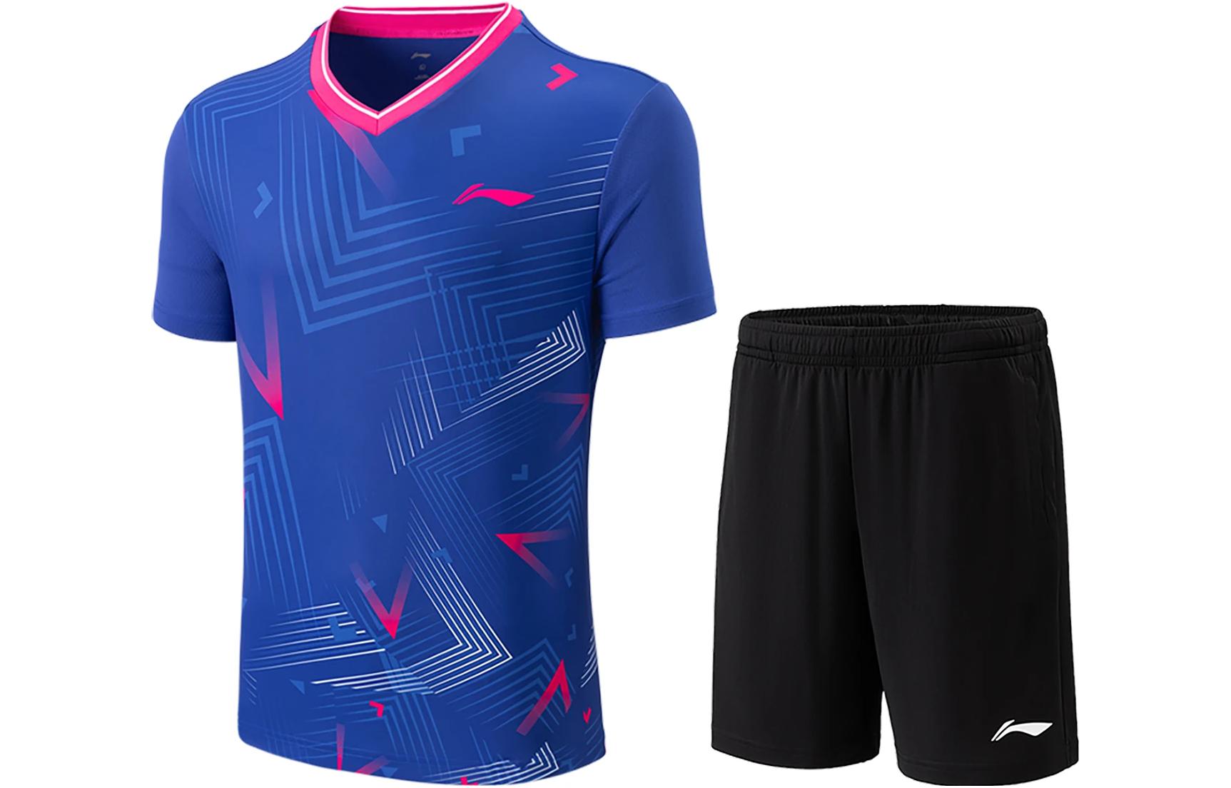 Li Ning Badminton Collection Badminton Jersey Set Unisex AATT039-3 XL