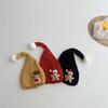 Trendy Cute Christmas Knitted Hat for Kids - Warm Woolen Beanie in Candy Colors for Autumn & Winter
