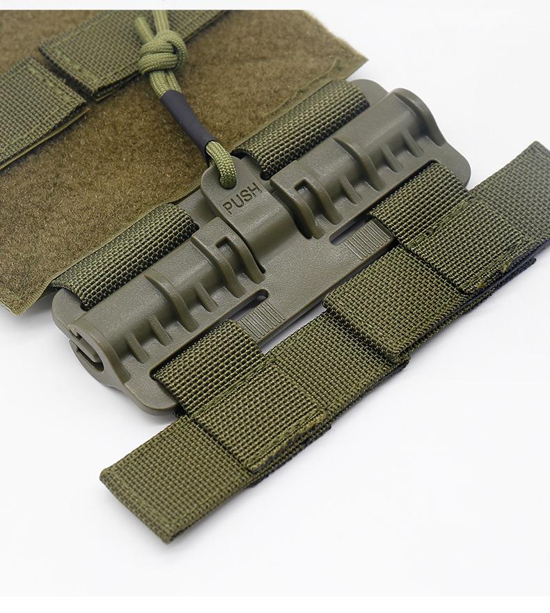 Tactical Vest Universal, Quick-release Buckle Multi-functional Breathable Vest Field Military Fan Equipment