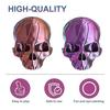 3D Printed Twisting Skull Toy Stress Relief Spiral Skull Toy Gothic Articulated Rotating Skull Fidget Spinner Desk Toy Party Favors