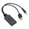 3.5mm Car Wireless Bluetooth Receiver Music Player AUX USB Adapter Universal for Auto Radio Stereo