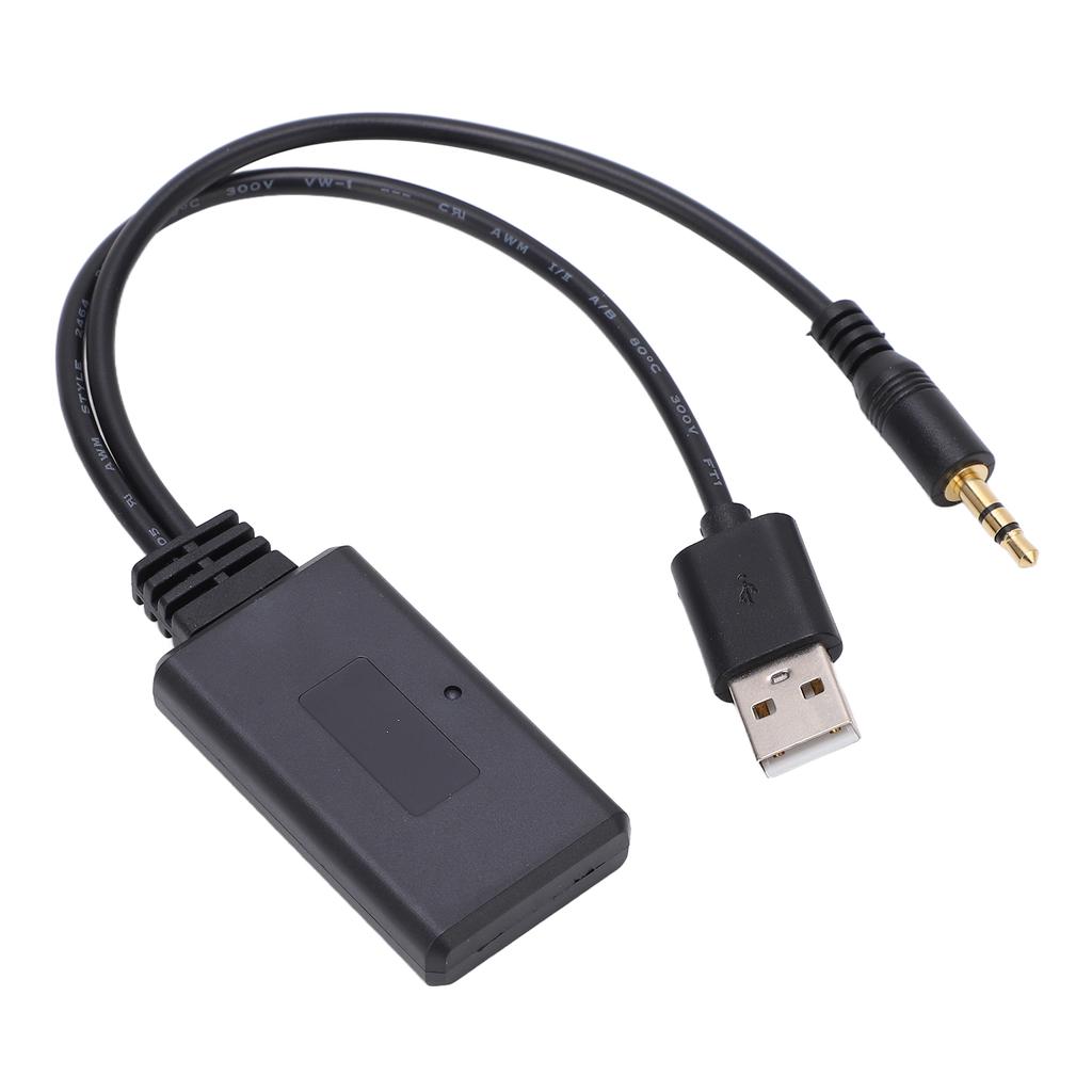 3.5mm Car Wireless Bluetooth Receiver Music Player AUX USB Adapter Universal for Auto Radio Stereo