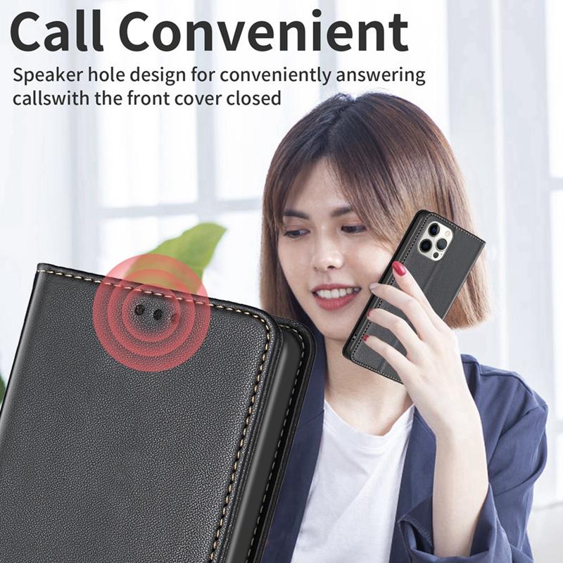 For Xiaomi 13T Pro Case Leather Flip Magnetic Phone Case on sFor Xiaomi 13T Pro Book Cover Xiomi Mi13T 13 T Pro Card Slots Funda