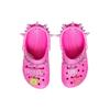 Crocs LittleBig X  Classic Clog EVA Hollow Fashion Thick Sole Clogs Unisex Clogs Pink 207546-6QQ
