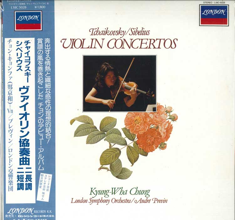 

LP Record KYUNGWHA CHUNG Tchaikovsky. Violin Concerto In D M L18C5028 LONDON 1970 Japan Classical Used