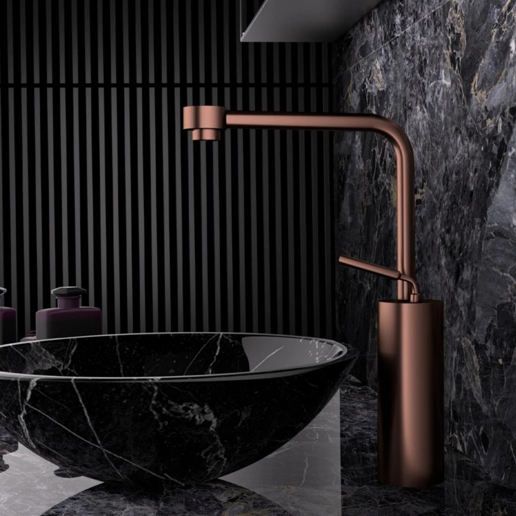 Tuqiu Brushed Gold Bathroom Faucet Basin Faucet Hot Cold Black Sink Faucet Brass Faucet Kitchen Faucet Swivel Sink Water Crane