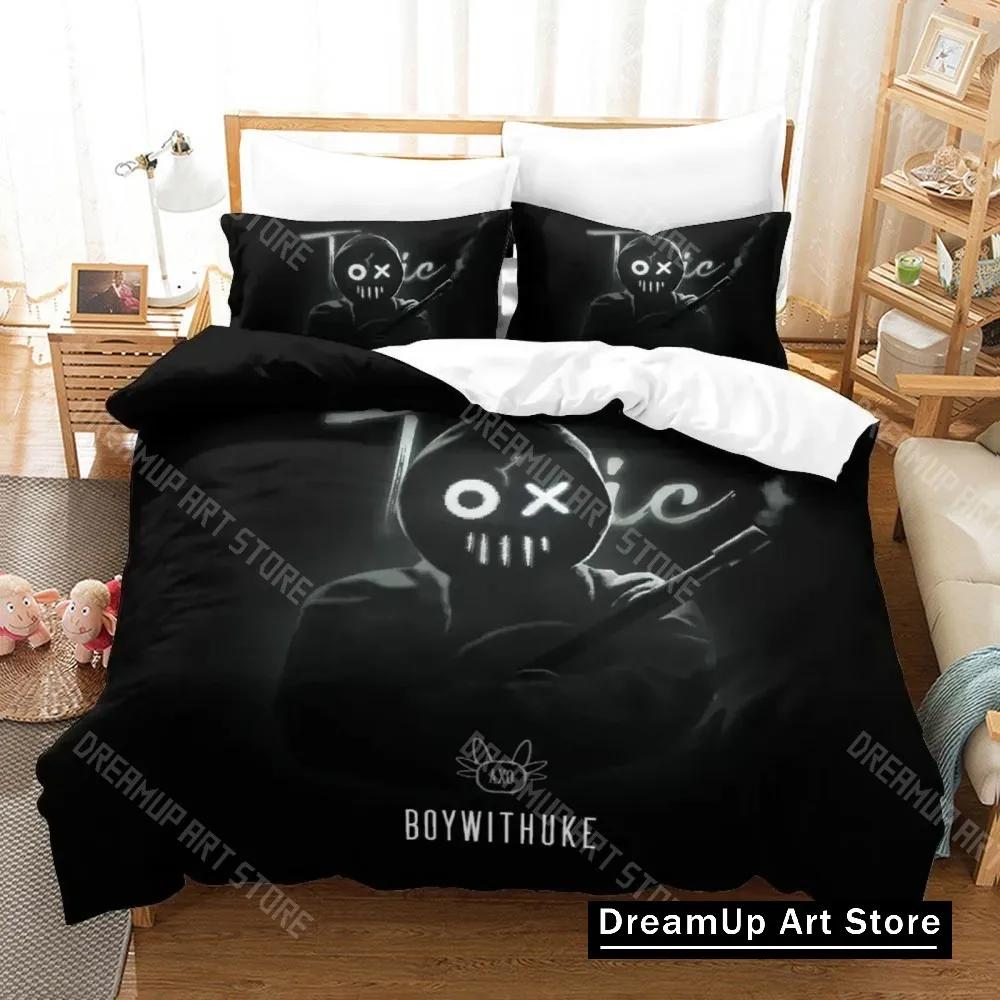 Set Biancheria da Letto Stampa 3D Ragazzo con Ukulele per Bambini Ragazze Twin Queen King Size Copripiumino Federa Letto ragazzi Adulto Tessile per la Casaextile