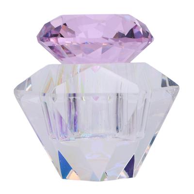 Nail Art Glass Cup Space Saving Jewelry Cup Exquisite Nail Art Brush Cleaner Cup for Manicure