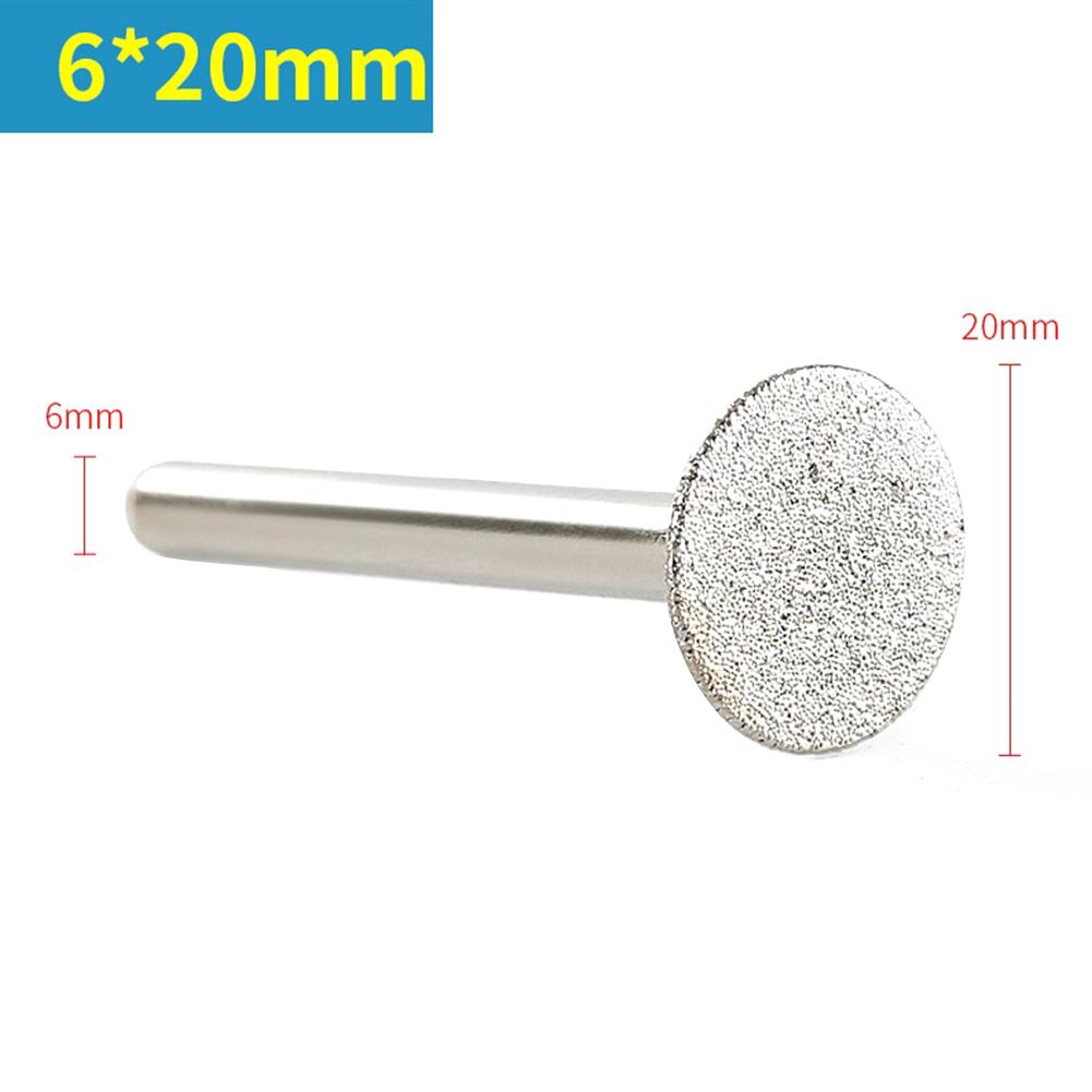 1pc Grinding Bit Diamond 45mm 6-30mm For Fine Polishing Glass Jade Marble Ceramic Stone Power Tools Abrasive Rotary Tools