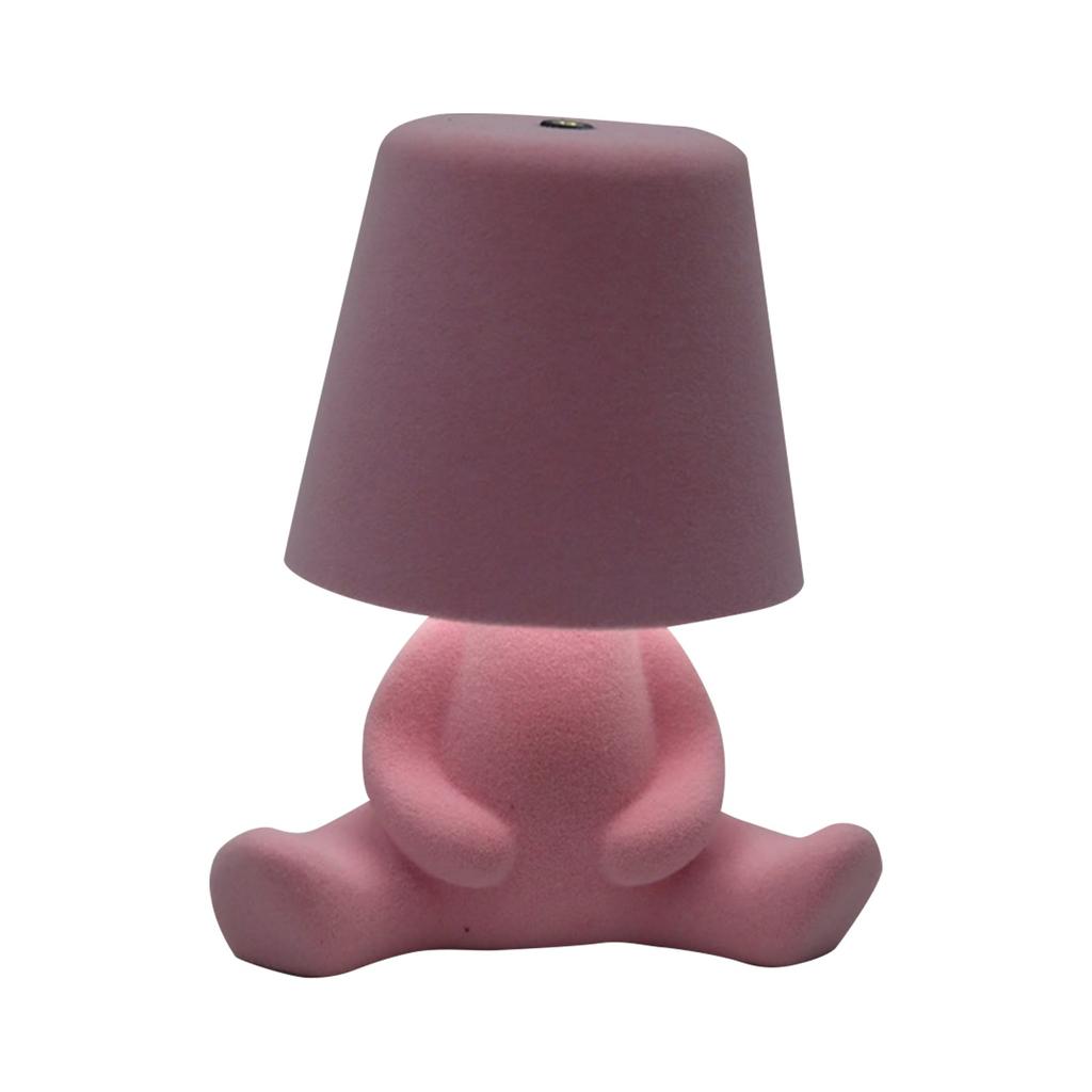 Fixed Brightness Warm Light Bedside Light Glass Light Warm Light 3W Bedroom Children's Gift