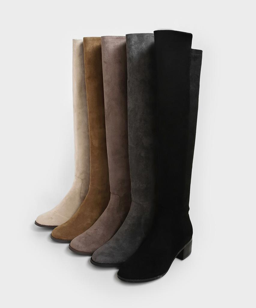Sappun Polish Spandex Long Boots (3.5Cm/5Cm)