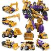 Devastator King Kong Robot Engineering Vehicle Action Figure - Six-In-One Model for Kids