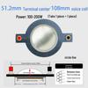 High-Frequency Speaker Voice Coil Diaphragm for 25-75 Core, Round Flat Wire Horn Repair