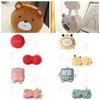 Kawaii 2 in 1 Eye Mask Soft Travel Folding Pillow Fashion Cartoon Eye Mask Pillow  Office Worker