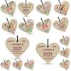 Handmade Wooden Heart Plaque With Printed Design Perfect For Mothers Day 2021
