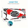 River Plate Mouse Pad, Large Gaming Desk Mat, Non-slip XXL Mousepad for Laptop & Tablet, Mini PC Playmat with Stitched Edges