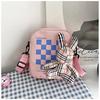 Cute small bag 2025 trendy new girl student mobile phone bag leisure travel change storage messenger bag