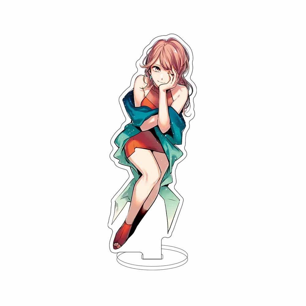 Pattern‑Printed Acrylic Desktop Display Stand Ornament