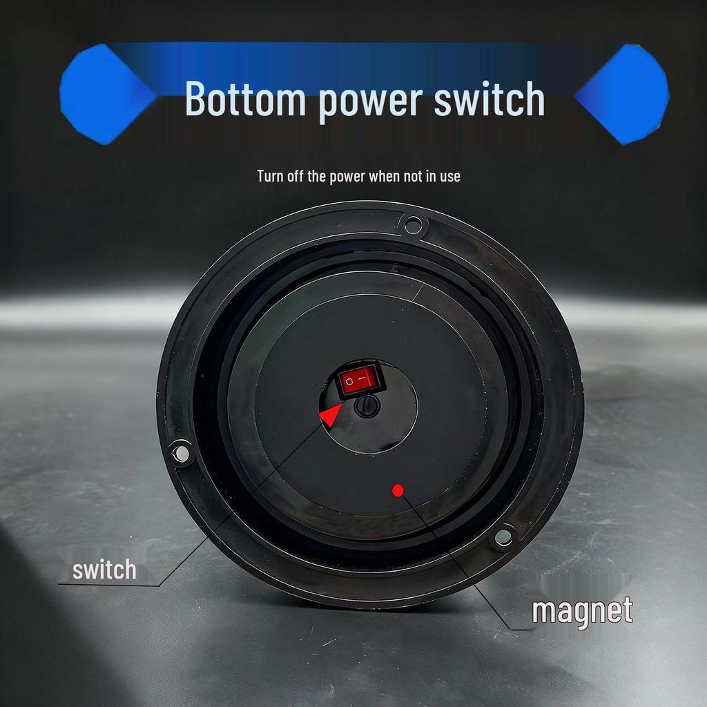 Magnetic Solar LED Warning Strobe for Trucks & Cars - Anti-Rear-End Safety Flasher