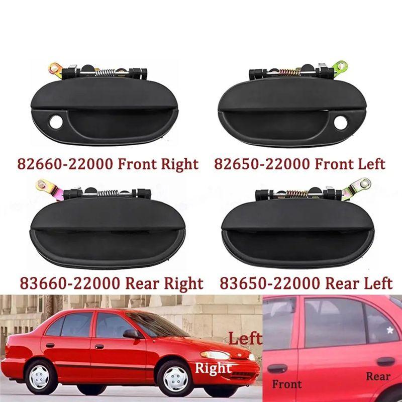Versatile Outside Exterior Door Handle For Accent 1995-2000 82660-22000 82650-22000 83660-22000 83650-22000
