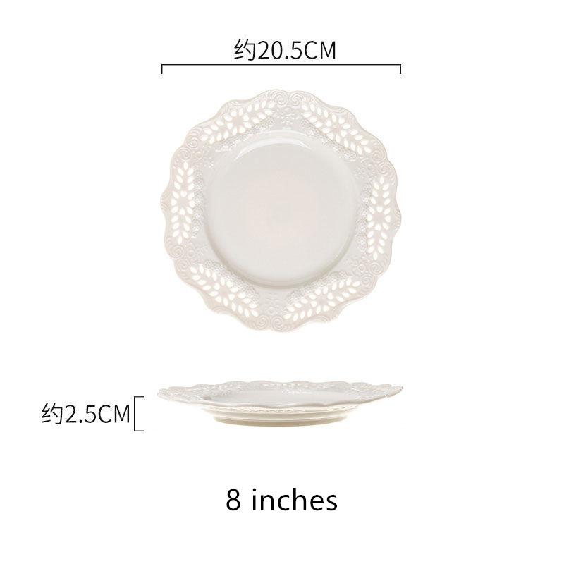 Europäischer Tortenständer aus Keramik für Hochzeiten, Partys, Desserts, Süßigkeiten, Obstteller, Kuchen, Selbsthilfe-Display, Heimtisch, Salat, Pastateller