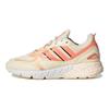 Adidas Originals ZX 1K Boost 2.0 Trendy Sports Non-Slip Wear-Resistant Breathable Low-Top Casual Shoes Women sneaker Beige Orange GW6869