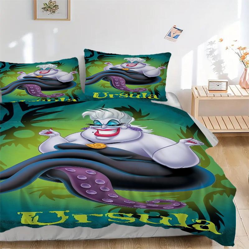 Dark Sea Witch Print 3Pcs Bedding Setduvet Cover With 2 Bedropillowcase Home Birthday Gift