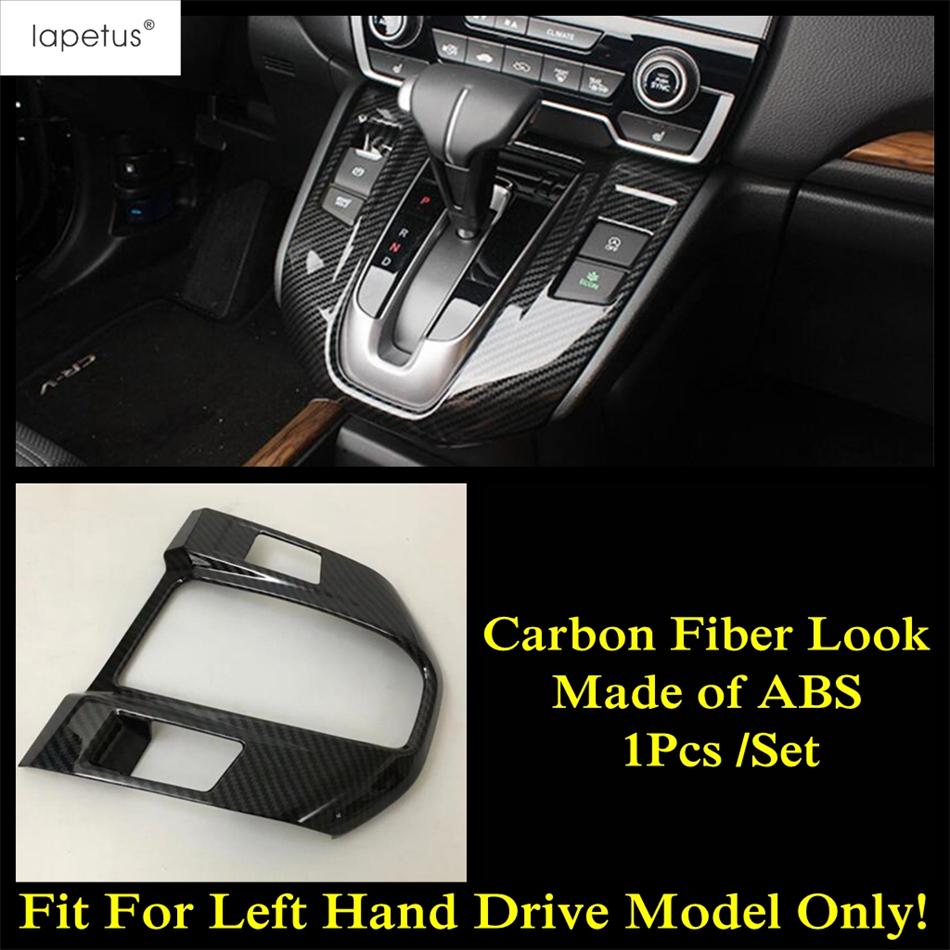 Car Central Control Gear Shift Panel Frame Decoration Cover Trim ABS Matte Accessories Interior For Honda CR-V CRV 2017 -