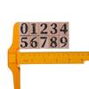 Wooden Alphabet Stamps Set Number Alphabet Alphabet Rubber Stamps 2cm A-Z Letter Vintage Wooden Rubber A-Z Letter Number Stamp