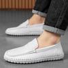 2026 New Male Driving Loafers Handmade Outdoor Walking Shoes Classic Wedding Dress Moccasins Soft Men's Leather Slip On Flats