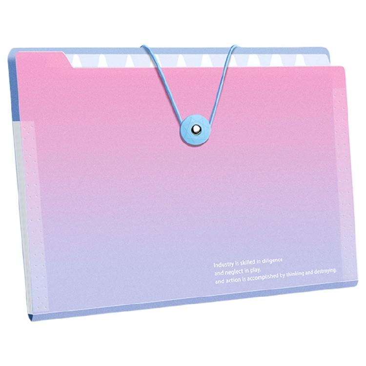 12 Compartment File Folder Expanding Document Folder Letter Size File Organiser Sorting Folder for Home School Office