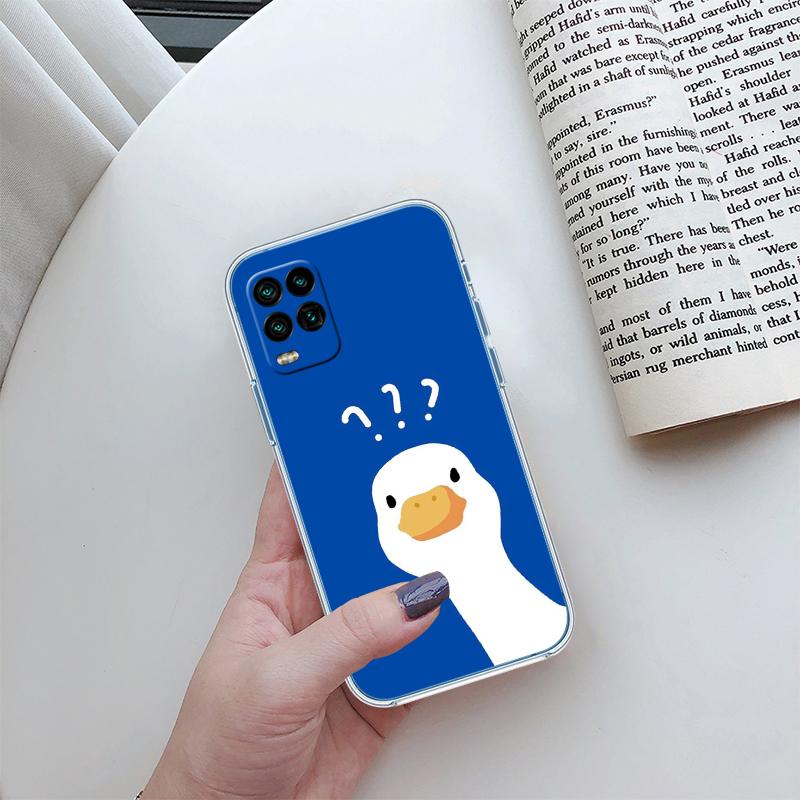 DUCK Cartoon Phone Case for Motorola Moto G10 G20 G30 G31 G32 G34 G35 G41 G42 G50 G51 G52 G55 G60 G60S G62 G71 G72 G75