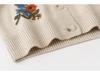 Handmade Embroidered Cashmere Sweater Cardigan - Autumn/Winter Fashion Knitwear