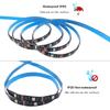 5V LED Strip Lights RGB 5050 3AA Battery Powered Flexible LED Light Strip with Remote Control for TV Backlight Bars Cabinets