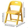Kids Chair Child Seat Study Anti Slip Lightweight School Stack Folding for Nursery Home