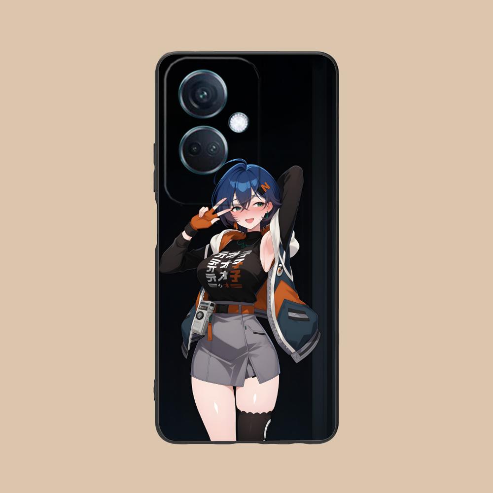 

ZZZ Belle Phone Case for OPPO Reno 14 13 12 11 10 9 8 7 6 5 F T Pro 5G Soft TPU Shockproof Cover OPPO Reno5 5G